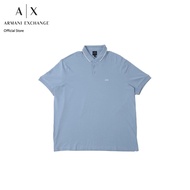 Armani Exchange เสื้อโปโลผู้ชาย รุ่น XM001289-AF10363-U9289-สีฟ้า