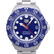 全新未使用 TAG Heuer Formula 1 Solar Graph WBY1111.BA0042 石英錶，不鏽鋼錶殼，藍色錶盤搭配淺白色錶盤，1606 [二手] TAG HEUER男士