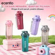ECENTIO 500ml Leak-Proof BPA-Free Sporty Drinking Bottle Water Bottle BPA Free