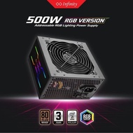 Infinity 500 Watt 80 Plus Bronze RGB PSU