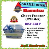 Chest Freezer box daging frozen food Daimitsu DICF 328