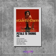 Music Album Cover Poster Petal To Thorns by D4vd wall decor
