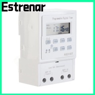 ESTRENAR Digital Timer Switch, 1W Power 30A Programmable Timer, Smart Home with LCD Display 1Min - 1