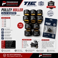 TIE <4PCS=1SET>25x15 SCOOTER PULLEY ROLLER FOR TMAX530 TMAX560 QJ FORT350 ZONTES 368G MORZA 14G 15G 