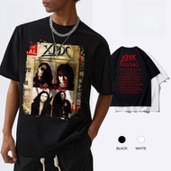 Retro Kaos XPDC T-shirt Baju Upgrade Cotton XPDC T-Shirt for Men Loose Tee Shirts Lelaki T Shirt Rea