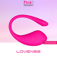 (SG Seller) LOVENSE Lush 3 Sex Toy Bullet Egg Vibrator Bluetooth Internet Remote Control Toy Sex Couple Toy Pink Lifetstyle