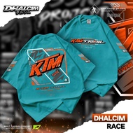 KTM TRAIL RACING DISTRO T-SHIRT FUL COTTON 24S, KTM RACING DISTRO T-SHIRT, KTM TRAIL T-SHIRT, KTM RA