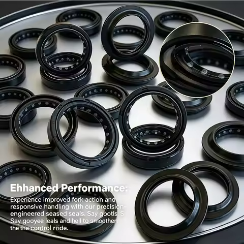 2/4/8pc 30x40.5x10.5 Front Fork Dust Oil Seal 30 40.5 For Yamaha RD200 YZ125 TY175 MX 100 125 175 AT