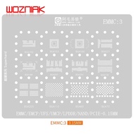 Amaoe EMMC2 EMMC3 BGA Reballing Stencil For Nand Flash EMMC EMCP UFS BGA162 BGA186 BGA254 BGA221 BGA