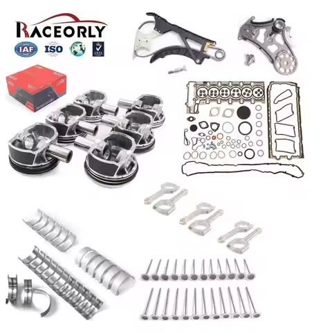 RACEORLY Engine Overhaul Kit For BMW 535i X5 X6 F30 F32 F25 F10 F15 E71 N55B30