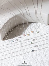 Bonny & read 官網斷貨 浪漫際遇鎖骨鍊  藍色 / Crystals from Swarovski / Romantic Encounter Necklace
