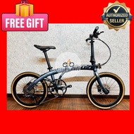 2023 CAMP SNOKE 12SP SHIMANO DEORE HYDRAULIC BRAKE FOLDING BIKE BICYCLE JAVA