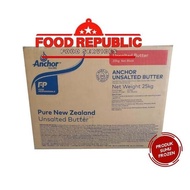 Unsalted Butter Merk Anchor 25 KG HALAL