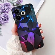 สำหรับ Tecno Pova 6 Neo 5G เคส KL8น่ารักแมวโชคดี Koi ทาสีครอบ TPU นุ่มเคสโทรศัพท์สำหรับ Tecno Pova 6