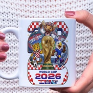 Fifa Croatia 2026 World Cup Ball Mug Design