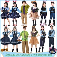 Halloween Anime-Inspired Judy Hopps Zootopia Cosplay Costume