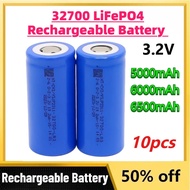 3.2V 5000mAh 6000mAh 6500mAh 32700 LiFePO4 Rechargeable Battery for High-power Flashlights Electric 