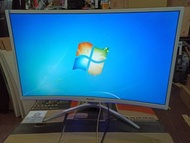大台北 永和 二手 32吋曲面螢幕 32吋 AOC 艾德蒙 AG322FC VA 曲面 白色 vga dvi