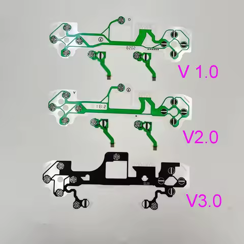 10PCS Flexible Cable for Play Station 5 PS5 Controller Conductive Film for Dualsense 5 Ribbon Flex C