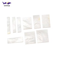Simhoa Guitar Inlay Material White Block 1.5mm/.5''