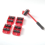 搬運神器5件裝 慳力搬屋搬重物  Portable Heavy Duty Furniture Lifter Transport Tool 多功能搬家神器 省力搬家搬屋工具 搬重物 搬家器 萬向輪 搬家