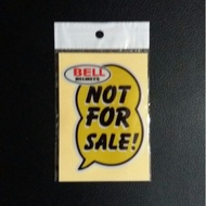 Sticker Bell Not For Sale