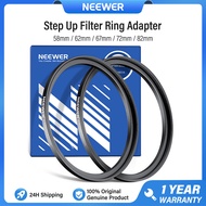 NEEWER Step Up Filter Ring Adapter Bộ chuyển đổi vòng lọc Step Up 2 gói Vòng chuyển đổi ống kính lọc