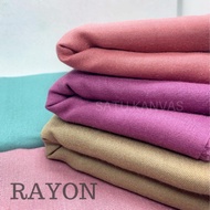 KECE! Kain RAYON POLOS RAYON VISCOSE