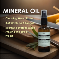 Food Grade Mineral Oil | Restore And Protect Wood | Cutting Board Oil | Kitchenware