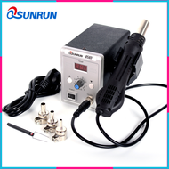 SUMSOUR Blower solder uap servis hp tv mini portable Soldering with Adjustable Station 700W - 858D