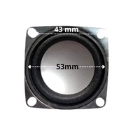 2 inch 4 ohm 3 watt fullrage Silver Speaker