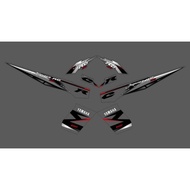 Stiker Striping Transparan Jupiter Z Old /Jupter Z Burhan Variasi Racing Simpel RC - SJZ-UV - GSI