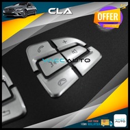 Mercedes Benz CLA C117 CLA180 CLA200 CLA250 Steering Wheel Button Switch Trim Cover Silver Vaccauto 