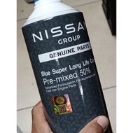 1 Botol Nissan Premix Super Long Life Car Radiator Coolant Kereta 1L 1000mL Blue Nissan SC 999MSLLC1