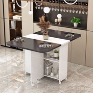 Wheel Simple Small Apartment Can Eat Foldable Household Dining Table Movable Multifunctional Small T