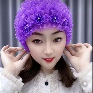 scarf kepala Muslim  Women's Hat, topi lace, topi penutup rambut, topi ibu