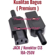Jeck jek Connector Cord IEC320 C13, socket C13 16A 250V