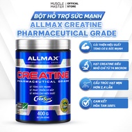 Genuine Allmax Creatine Pharmaceutical Grade Musle Master Store Super Pure Creatine Powder 400g
