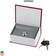 IESPOIRYI Mini Safe Box, With Lock Keys Metal Lock Box Book Security Box, Simulation Book Discreet K
