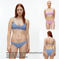 [Excellent] Arket Effect Fabric 2-Piece Bikini Swimsuit SBAK006