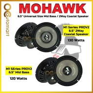 MOHAWK 6.5" Mid Bass 2 Way Car Speaker M1 PRO V2 MY Series Speaker Kereta