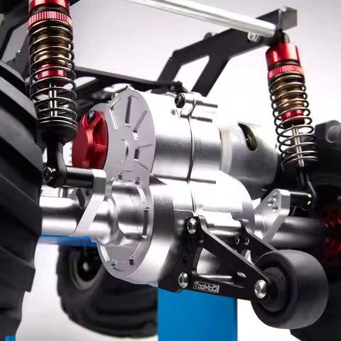 Aluminum Gearbox Gear Case Rear Axle kit for Tamiya CW-01 Lunch Box/Pumpkin/Hornet/Montero/Grasshopp