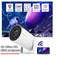 Mini projector 4k Ultra HD Android 11.0 LCD 8500 lumens 1080P Wifi 5G HDMI Bluetooth projector smartphone screen synchro