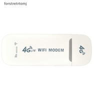 forstretrtomj Unlocked 4G LTE USB Modem Mobile Wireless Router Wifi Hotspot SIM Card Slot EN