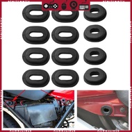 【startreally】 Rubber Side Cover Grommets Motorcycle Fairings Set for ZJ125 CG125 Set of 12Pcs