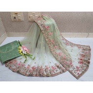 New designer net Saree