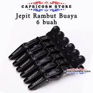 Crocodile Hair Clip 6 Pieces Hair Shaving Hair Clip Crocodile