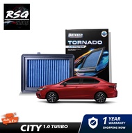 กรองอากาศรถยนต์ DATATEC TORNADO สำหรับรถเก๋ง