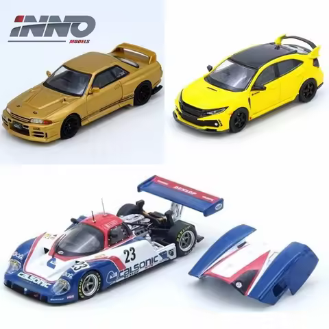 INNO 1:64 R50 RX7 (FD3S) PANDEM ROCKET BUNNY MADBUL TOP SECRET FAIRLADY Z SUPRA (A80) GR86 Diecast M