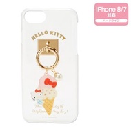 Sanrio 日本正版 Hello Kitty 透明 iPhone8/7 手機殼 硬殼 (Summer)